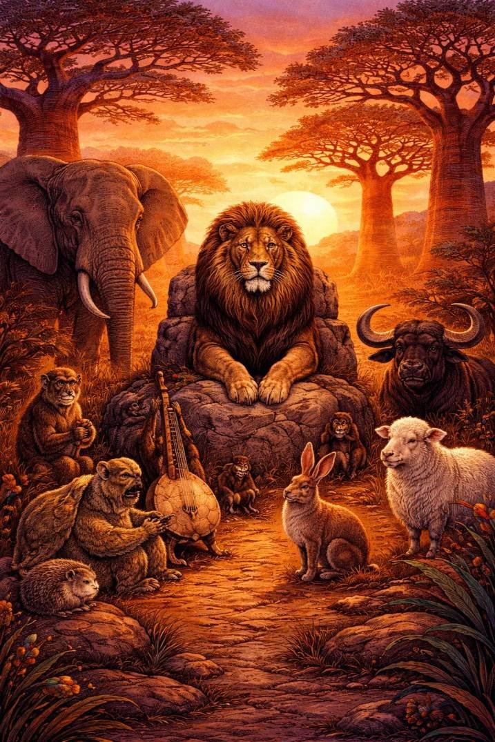 Le Royaume des Animaux - Recueil de contes